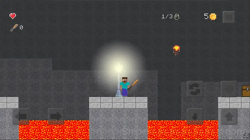 Noob runs from zombie gameplay screenshot 3