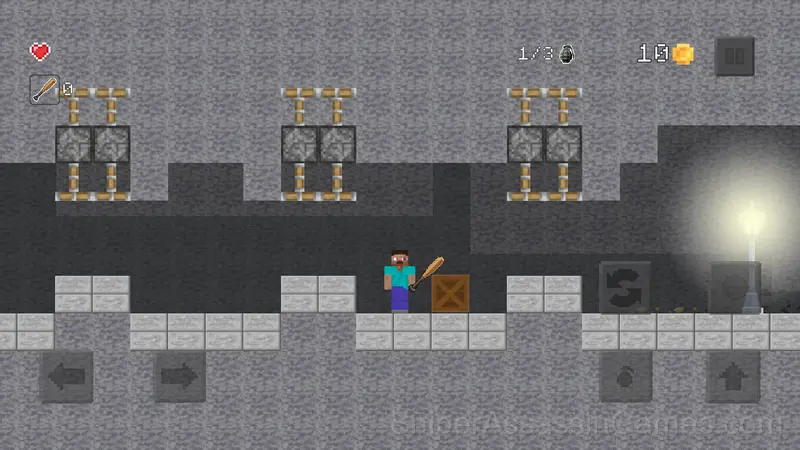 Noob runs from zombie gameplay screenshot 4