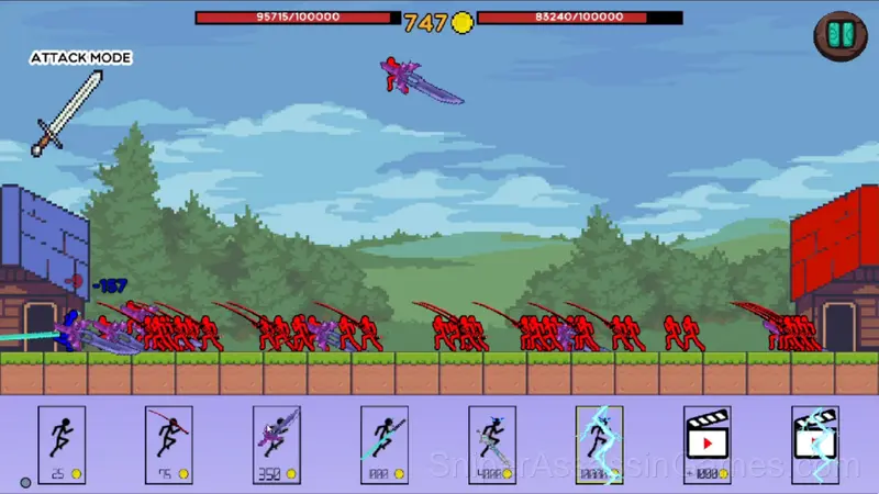 Stickman Army vs Stickman Army gameplay screenshot 1