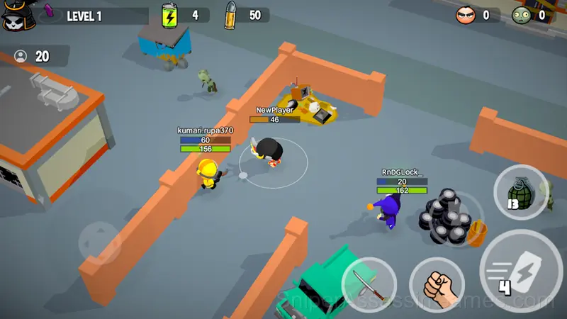 Survival Zombie Battle gameplay screenshot 2