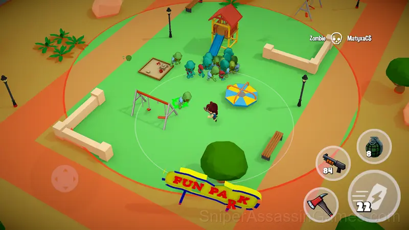 Survival Zombie Battle gameplay screenshot 4
