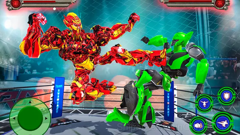 Robot Ring Fight gameplay screenshot 1