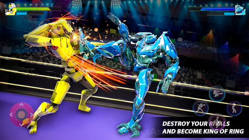 Robot Ring Fight gameplay screenshot 2