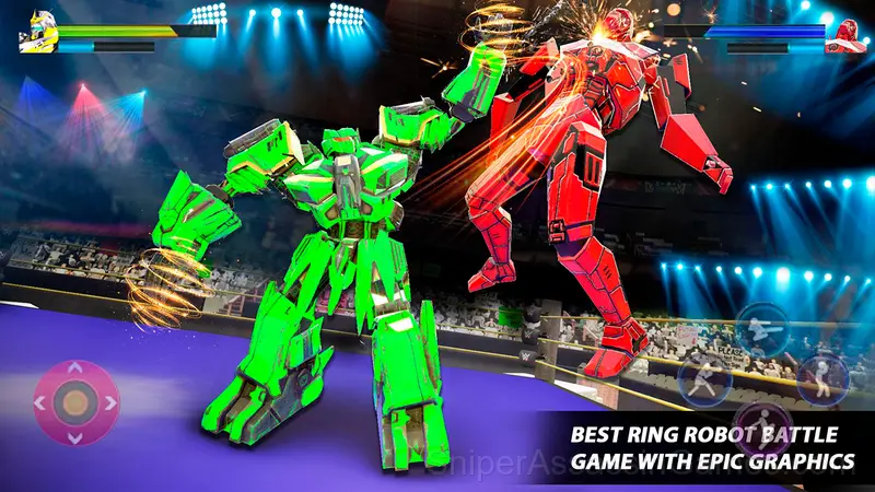 Robot Ring Fight gameplay screenshot 3