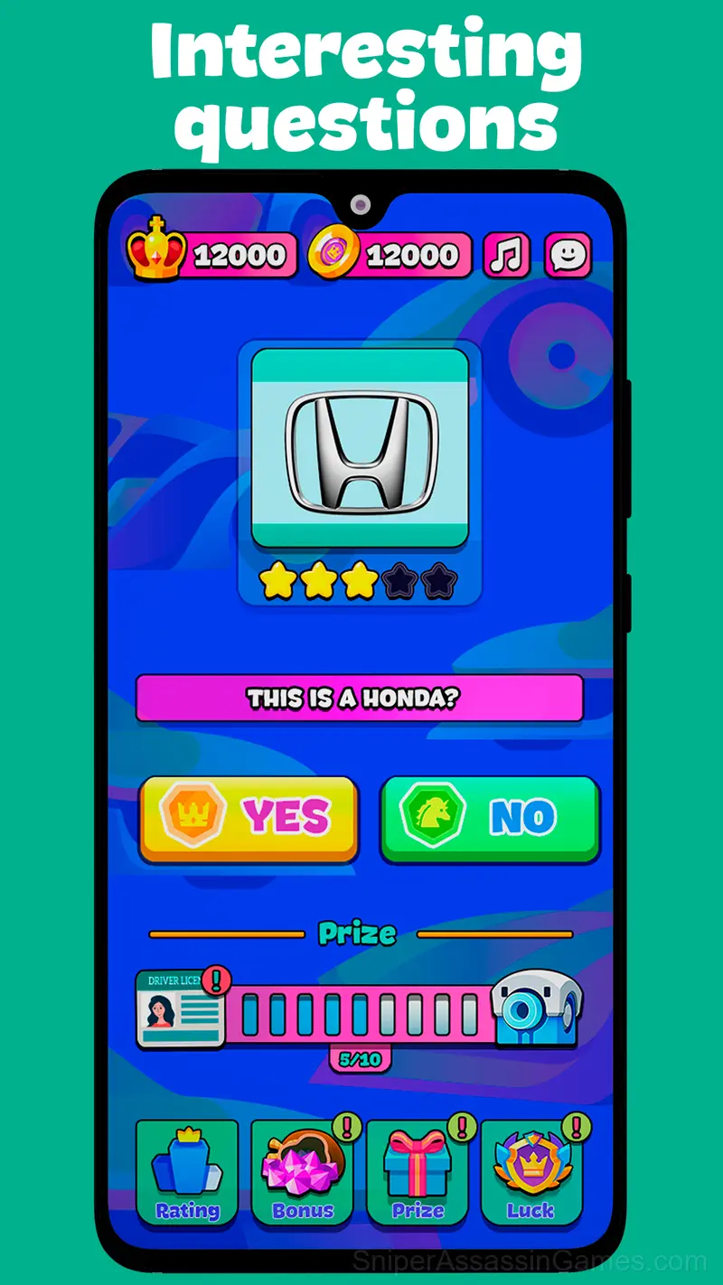 Trivia Quiz: Guess car gameplay screenshot 2