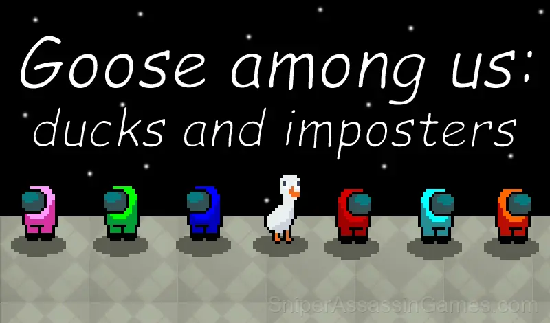 Play Goose among us: ducks and imposters