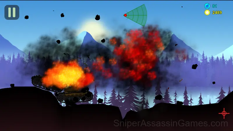 Wild Tanks gameplay screenshot 1