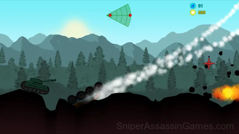 Wild Tanks gameplay screenshot 3