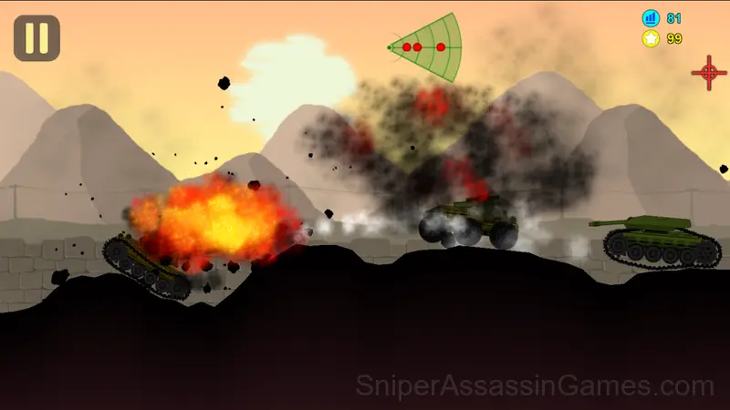 Wild Tanks gameplay screenshot 4