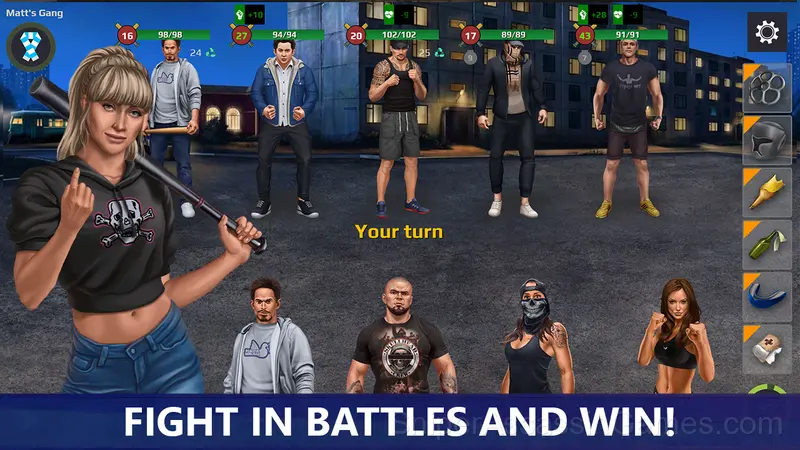 Gang Wars RPG gameplay screenshot 2
