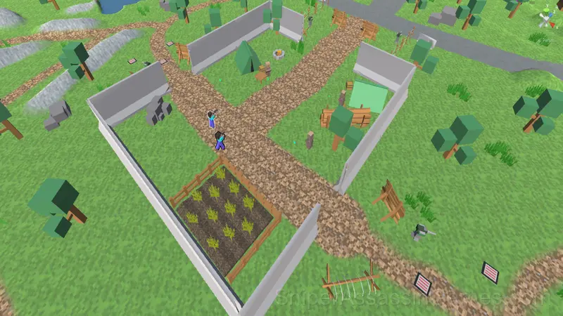 Noob Zombie Survival gameplay screenshot 2