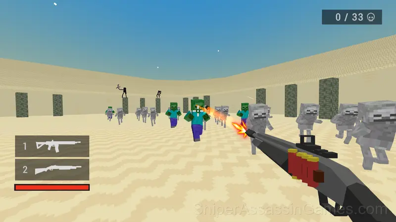 Noob: Mob Attack gameplay screenshot 2