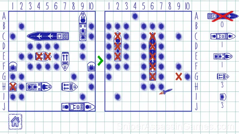 Sea Battle Classic gameplay screenshot 3