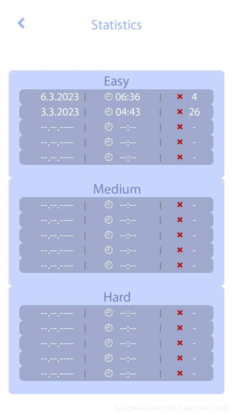Sudoku in English gameplay screenshot 3