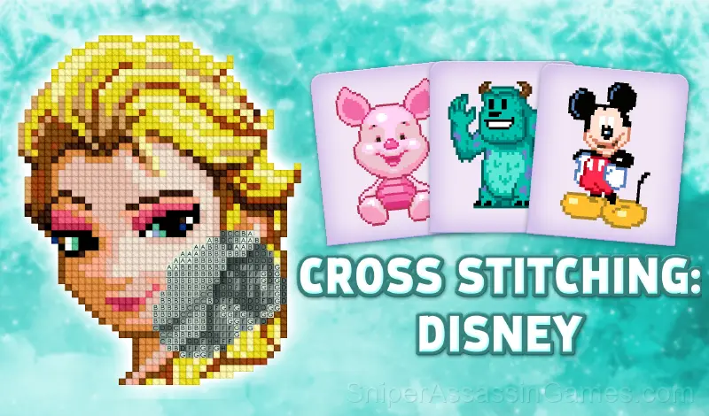 Play Cross Stitching: Disney