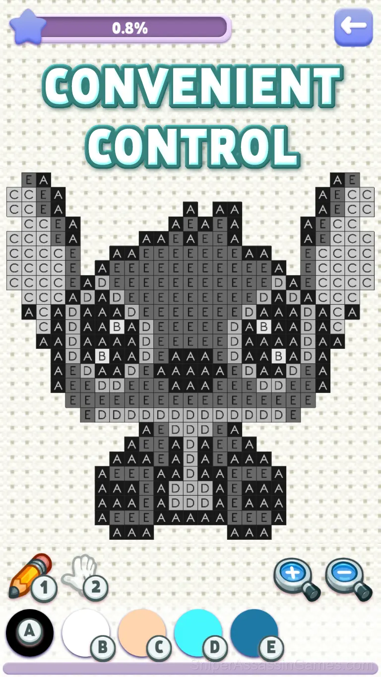Cross Stitching: Disney gameplay screenshot 3