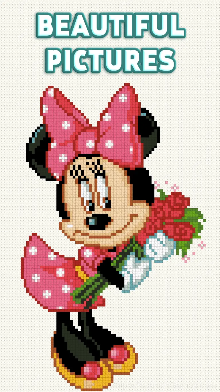 Cross Stitching: Disney gameplay screenshot 4