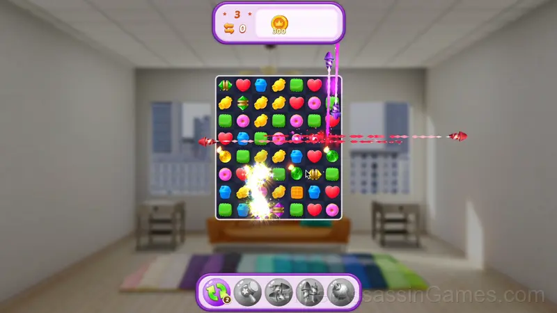 Interior Design Match 3 gameplay screenshot 3