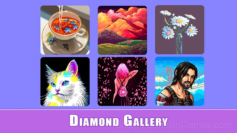Diamond Painting by Number gameplay screenshot 1