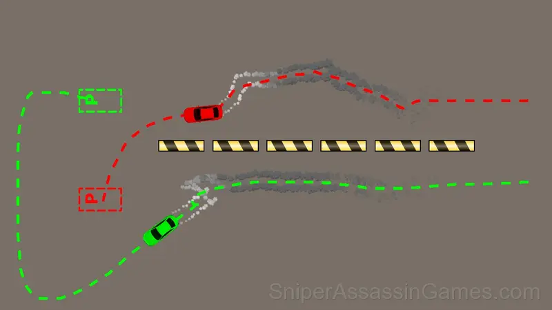 Draw a path: Parking King gameplay screenshot 1