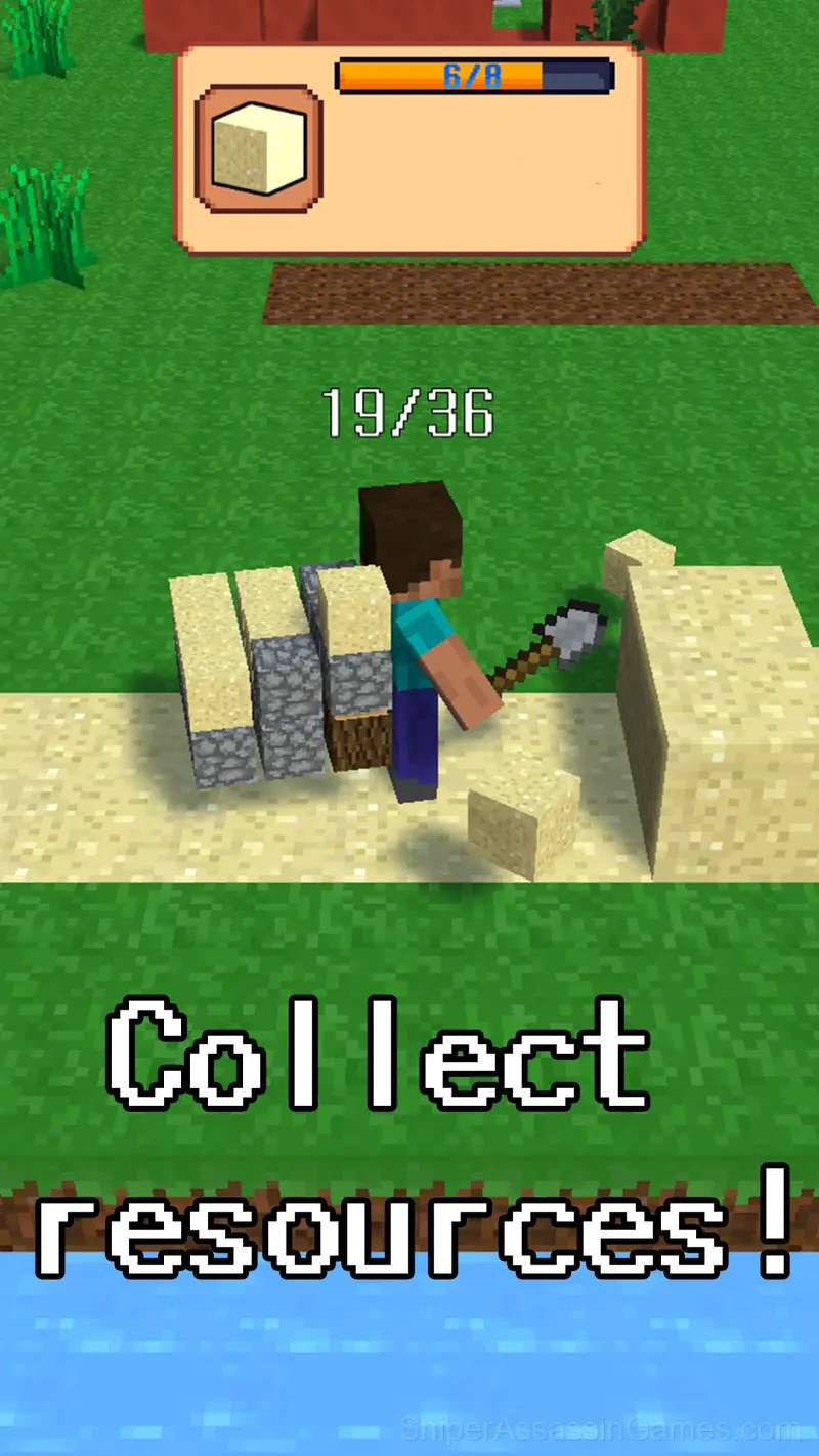 Cube Craft gameplay screenshot 1