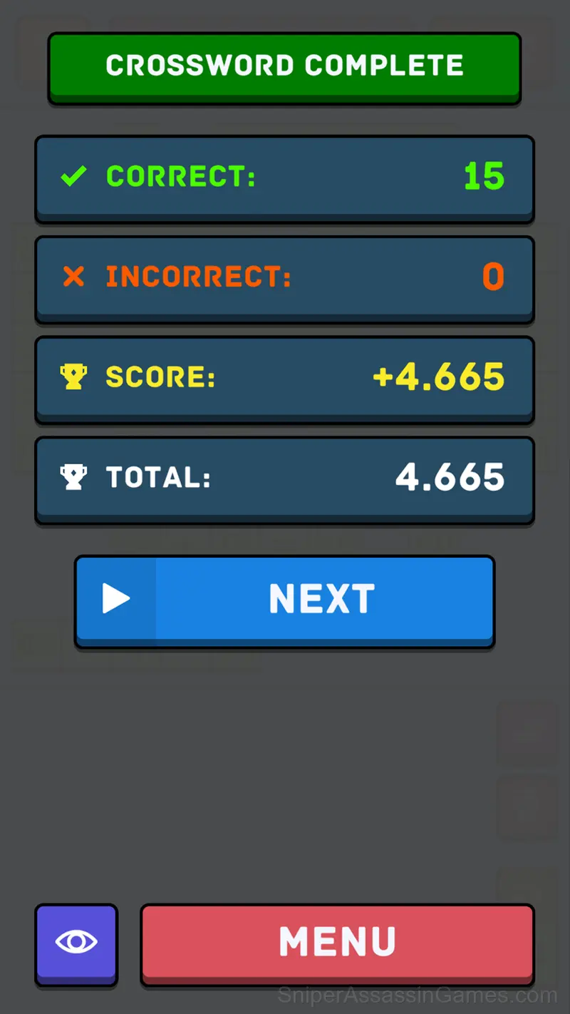 Mathematical crossword gameplay screenshot 5