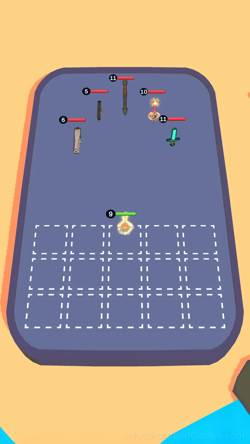 Merge Weapon Army gameplay screenshot 3