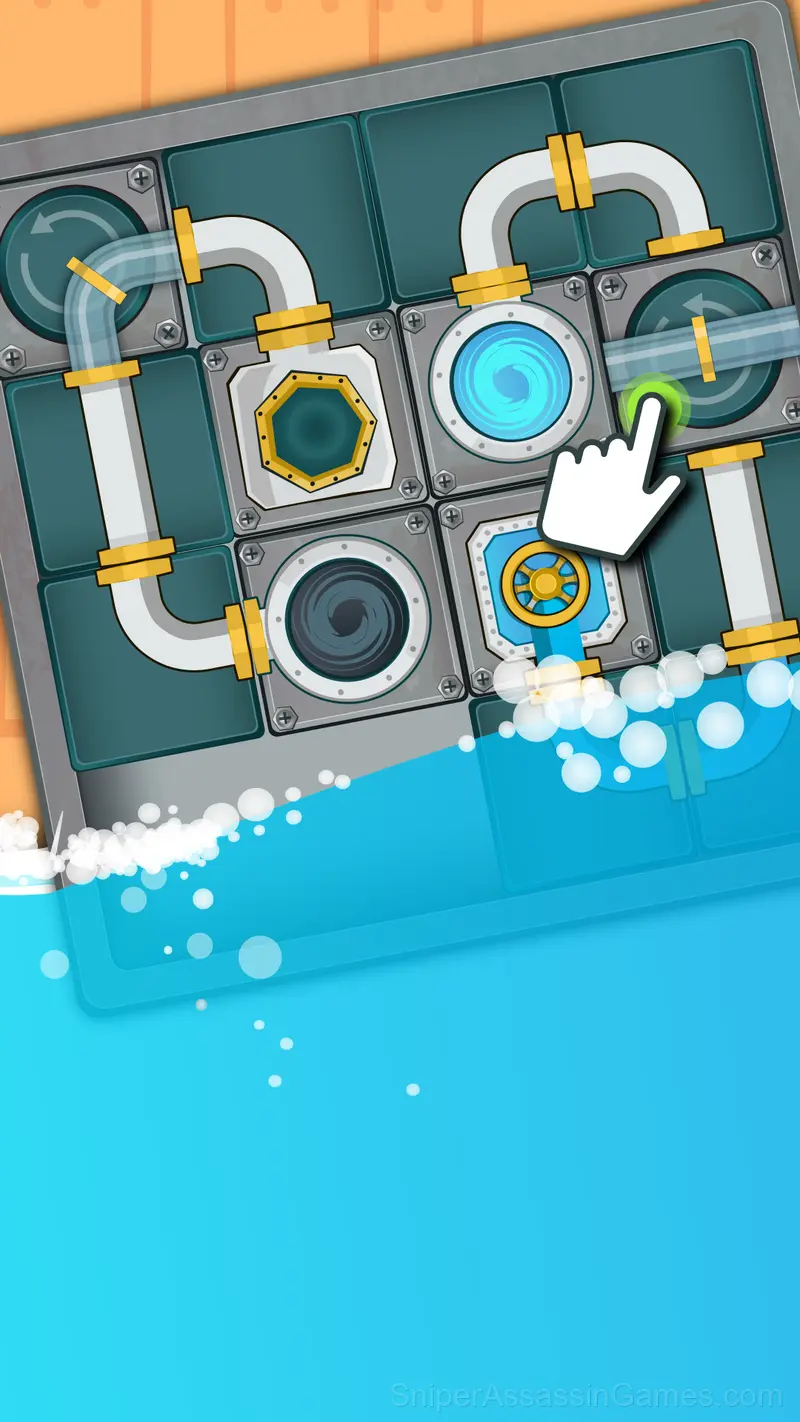 Unblock Water Pipes gameplay screenshot 3