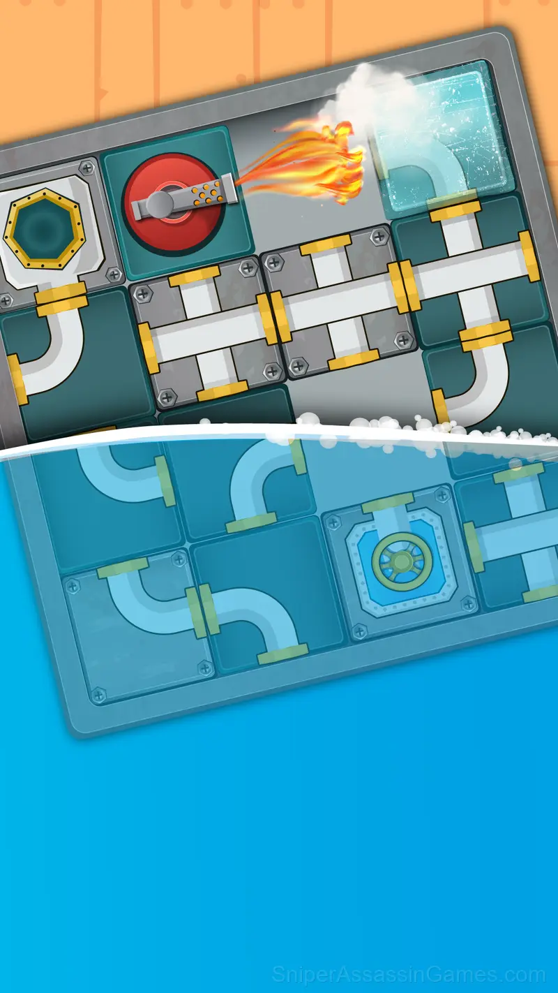 Unblock Water Pipes gameplay screenshot 4