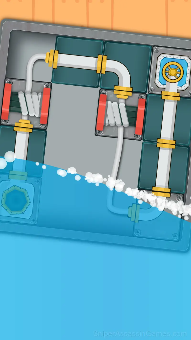 Unblock Water Pipes gameplay screenshot 5