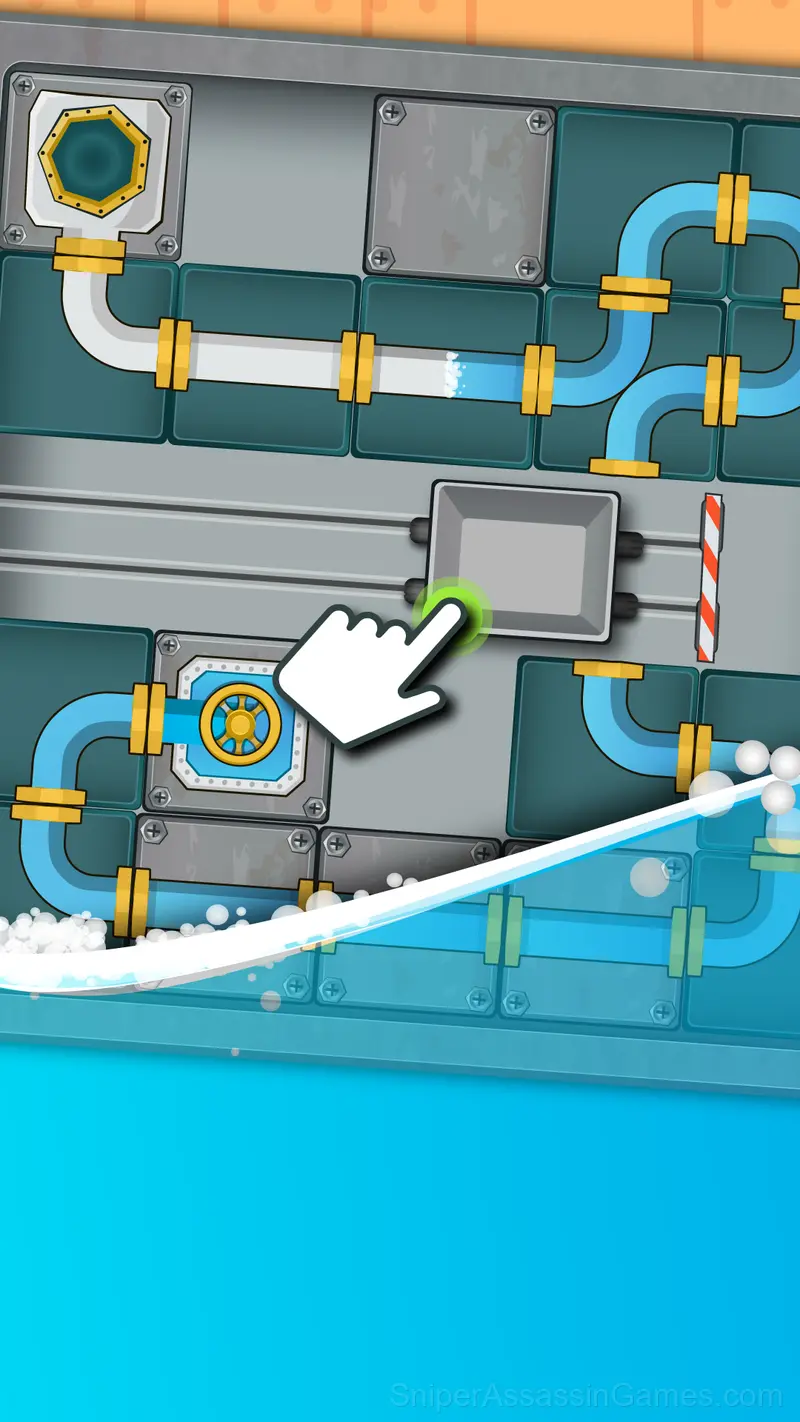 Unblock Water Pipes gameplay screenshot 6