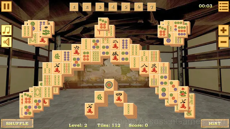 Mahjong Tiles gameplay screenshot 2