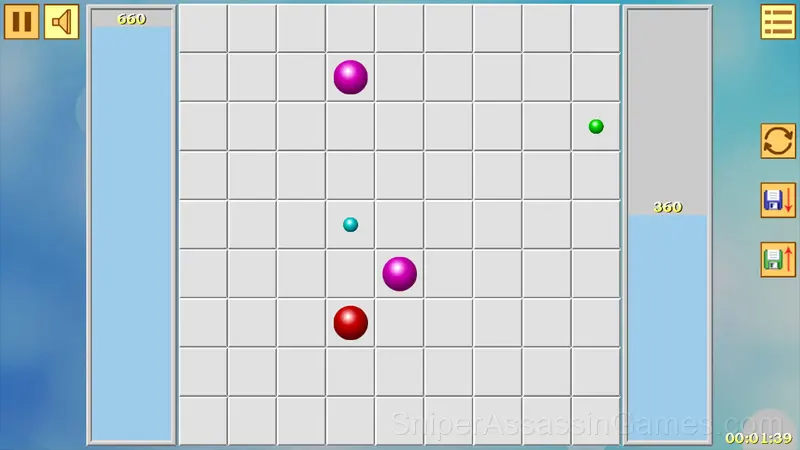 Balls Lines Master gameplay screenshot 1