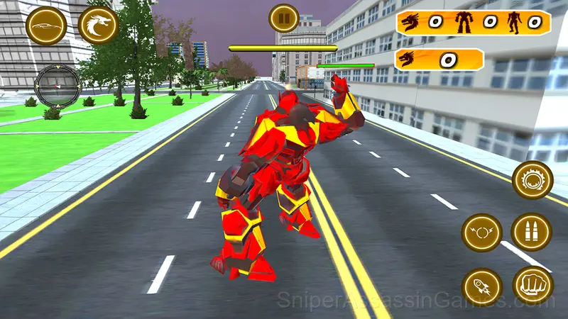 Dragon Transformer gameplay screenshot 1