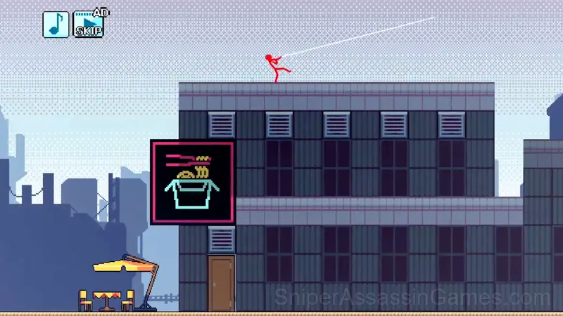 Stickman Spider Hook 2 gameplay screenshot 5