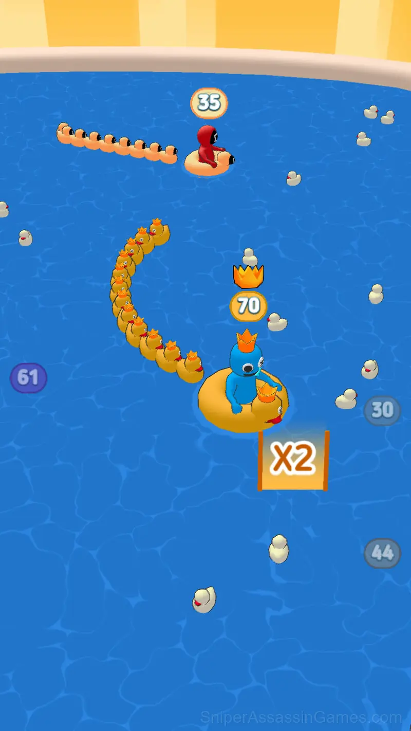 Water Pool Heroes.io gameplay screenshot 1