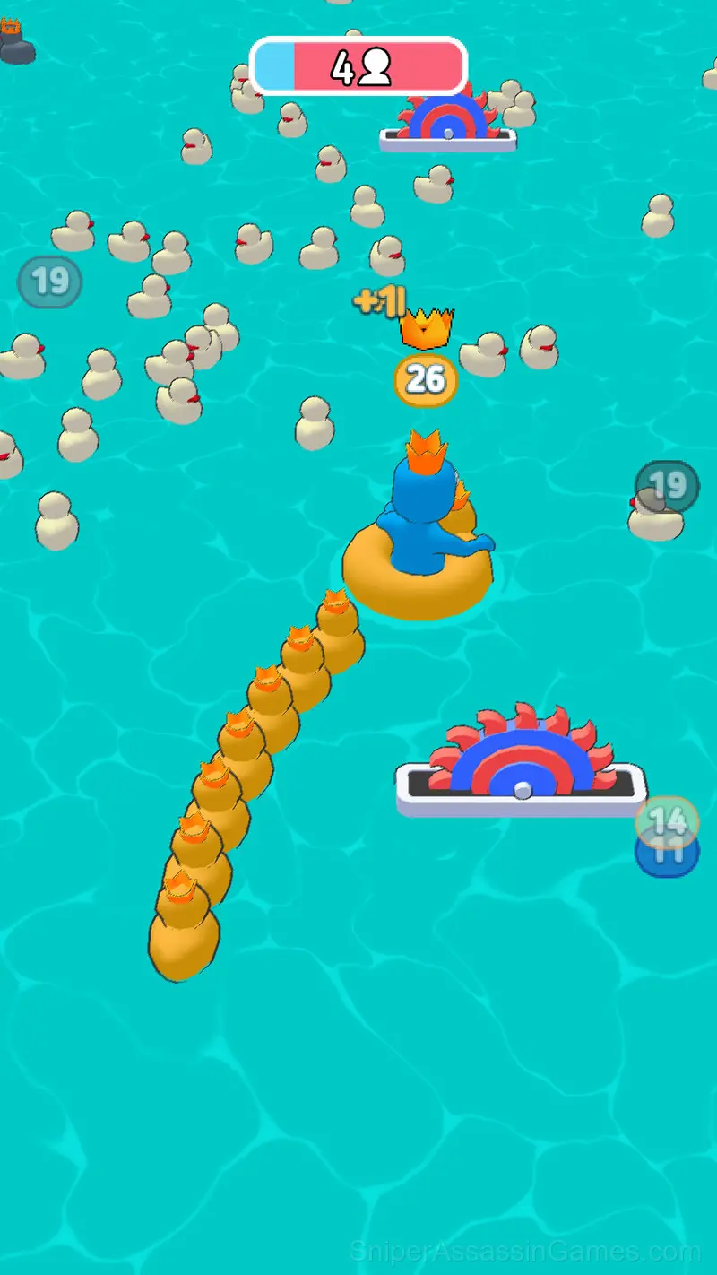 Water Pool Heroes.io gameplay screenshot 2