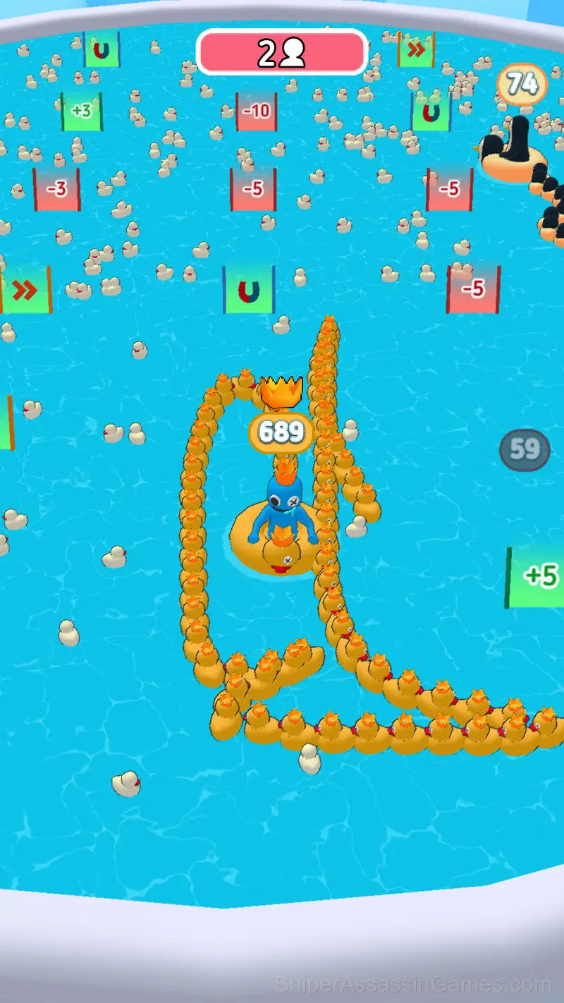 Water Pool Heroes.io gameplay screenshot 3