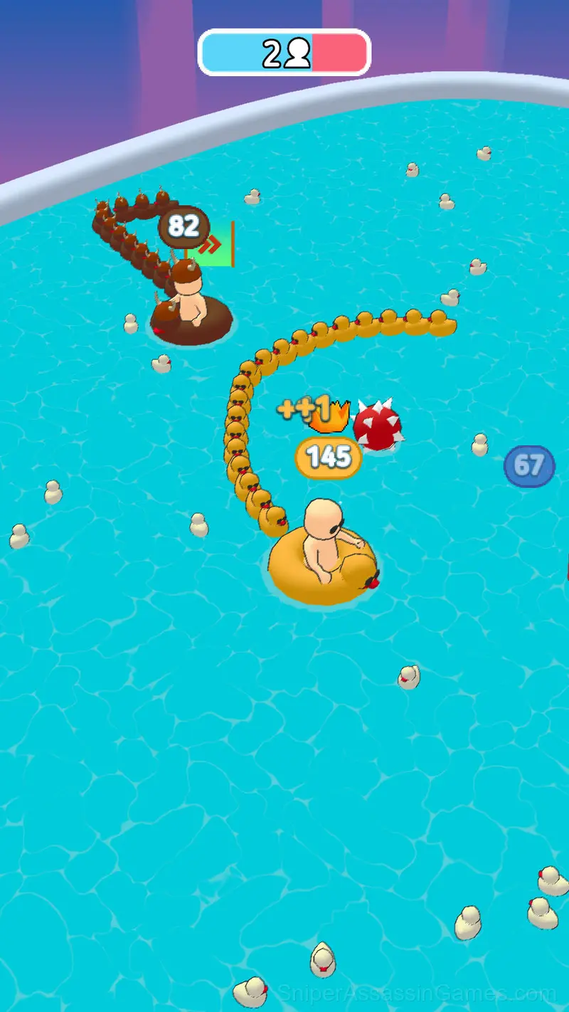 Water Pool Heroes.io gameplay screenshot 4