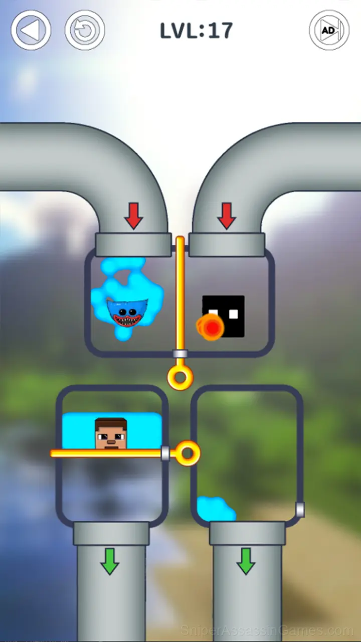 Huggy Wuggy + Noob but in the mine gameplay screenshot 2