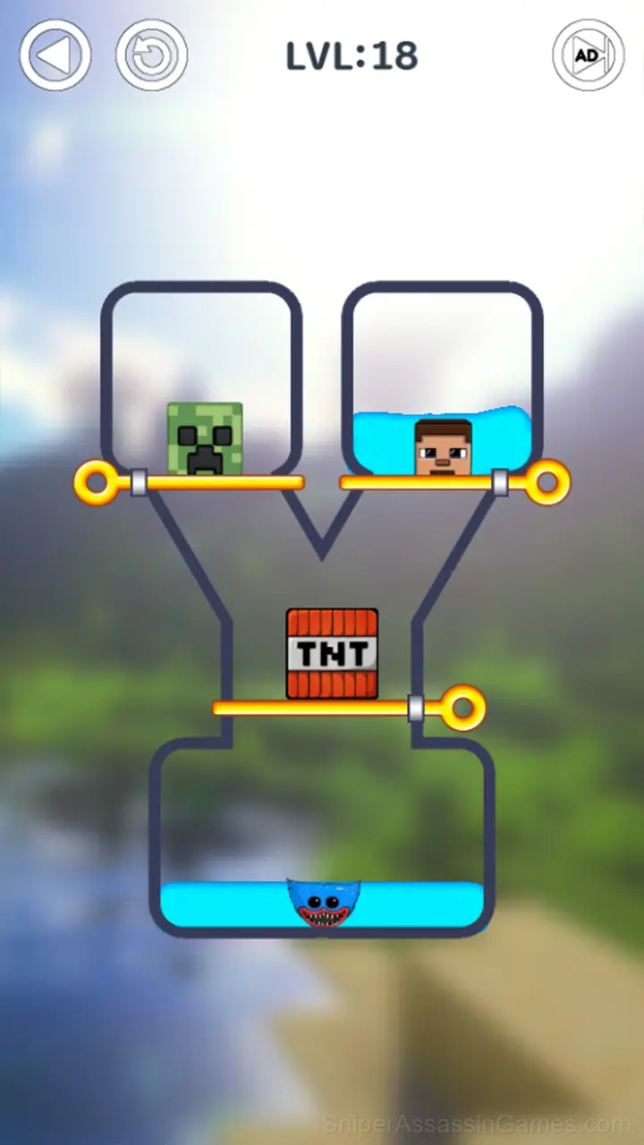 Huggy Wuggy + Noob but in the mine gameplay screenshot 3