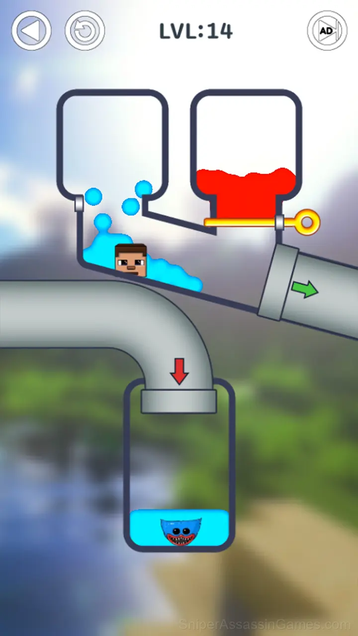 Huggy Wuggy + Noob but in the mine gameplay screenshot 4
