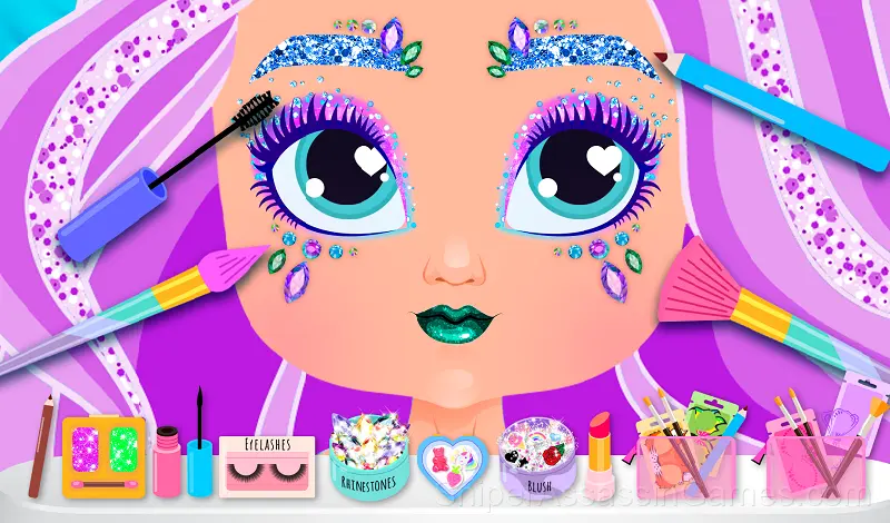 Play Little Mermaid: Makeup for Girls
