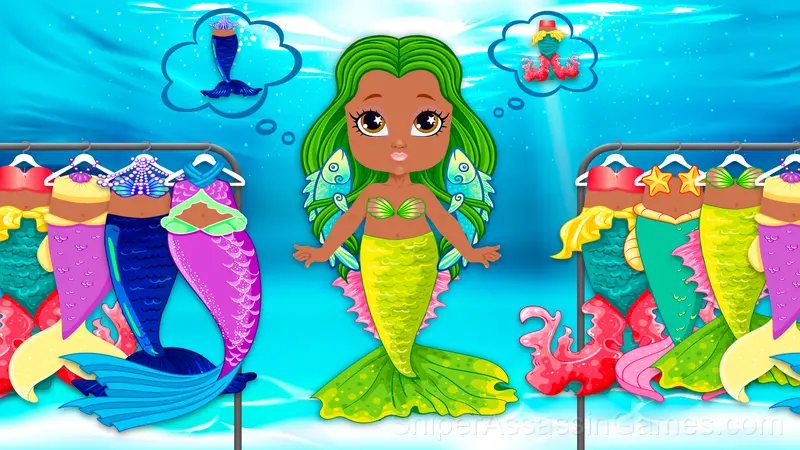 Little Mermaid: Makeup for Girls gameplay screenshot 1