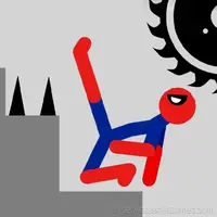 Fall Red Stickman