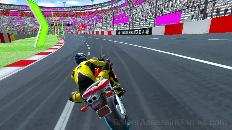 Sports Bikes Race Track gameplay screenshot 1