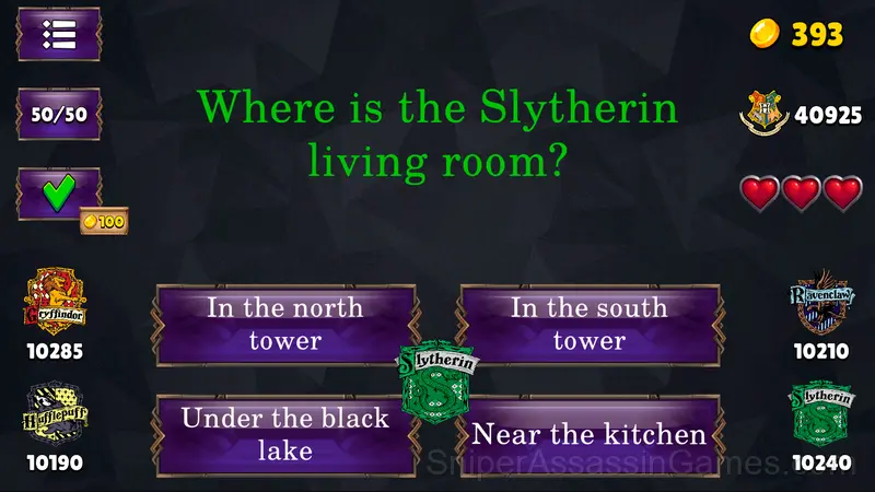 Harry Potter The Big Quiz gameplay screenshot 1