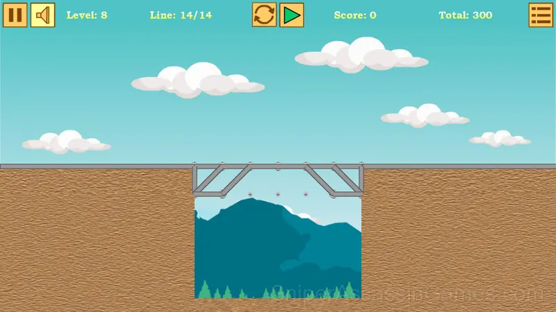 Build a bridge gameplay screenshot 2