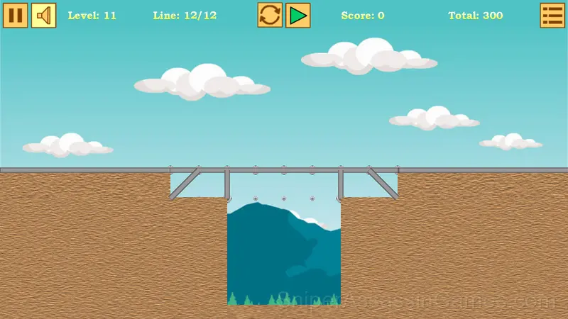 Build a bridge gameplay screenshot 3