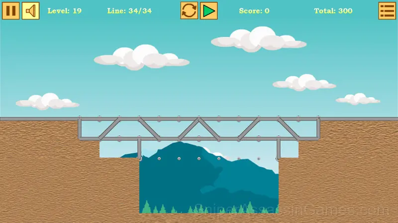 Build a bridge gameplay screenshot 5